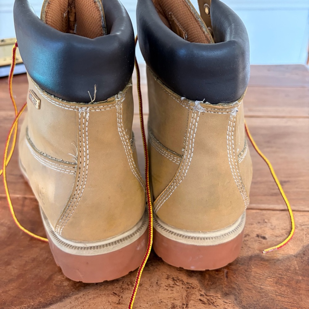 Rugged Outback Men’s Size 14 US Beige Work Boots - Picture 13 of 16